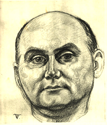 Ed.W.Luuletaja J.Vares-Barbaruse portr.1940-41.It.pl.jpg: Ed.Wiiralt. Luuletaja J.Vares-Barbaruse portree.1940-41.Itaalia pliiats.18,9x16.RKM