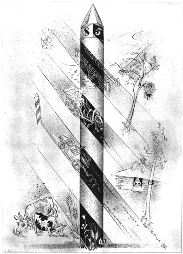 Ed.W.Illustr.Rõõm ühest päevast.1926Joonistus.jpg: Ed.Wiiralt.Illustratsioon M.Underi luuletuskogule "Rõõm ühest päevast".1926.Joonistus.