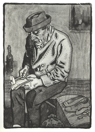 Ed.Wiiralt.Kingsepp.1918.jpg: Ed.Wiiralt.Kingsepp.1918.Tušš,akvarell.29,5x20,8.RKM
